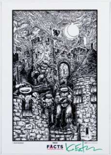 Kevin Eastman Teenage Mutant Ninja Turtles #106 Variant Cover Original Art and Time Capsule Group of 2 (IDW, 2020). (Total: 2 Items) | Heritage