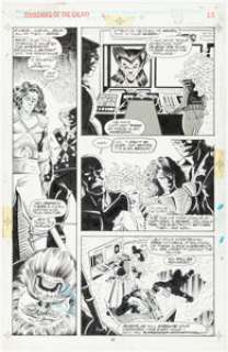 Jim Valentino and Steve Montano Guardians of the Galaxy #9 Story Page 21 Original Art (Marvel, 1991). | Heritage