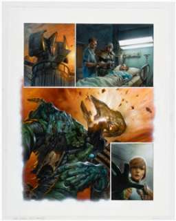 Greg Staples 2000 AD Christmas Annual 2015 Story Page 6 Original Art (Rebellion, 2014). | Heritage