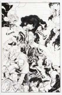 David Marquez X-Men: Gold #4 Variant Cover Original Art (Marvel, 2017). | Heritage