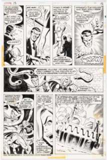 Sal Buscema and Jack Abel The Defenders #12 Story Page 10 Original Art (Marvel, 1974). | Heritage
