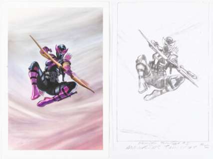 Alex Ross Avengers: Twilight #5 Cover Original Art (Marvel, 2024). | Heritage