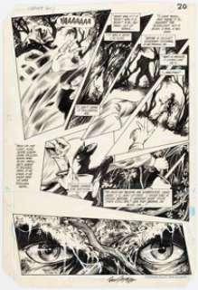 Steve Bissette, John Totleben, and Ron Randall Swamp Thing #44 Story Page 15 Original Art (DC, 1986).