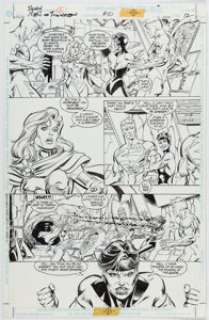 Paul Ryan and Brett Breeding Superman: Man of Tomorrow #10 Story Page 12 Original Art (DC, 1996). | Heritage