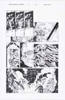 Alex Milne The Transformers: Movie Adaptation #1 Story Page 5 Original Art (IDW, 2007).