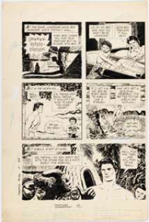 Jesse Marsh Edgar Rice Burroughs‘ Tarzan of the Apes #136 Story Page 8 Original Art (Western/Gold Key, 1963).