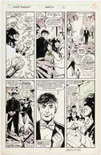 Joe Brozowski Marc Spector: Moon Knight #34 Story Page 12 Original Art (Marvel, 1992).