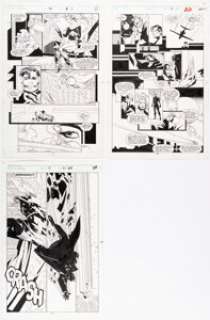 Larry Stroman and Al Milgrom X-Factor #71 Story Pages Original Art Group of 3 (Marvel, 1992). (Total: 3 Original Art) | Heritage