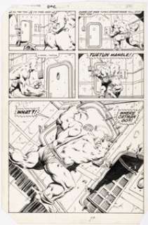 Jim Starlin and Al Milgrom Dreadstar #5 Story Page 20 Original Art (Epic/Marvel, 1983). | Heritage