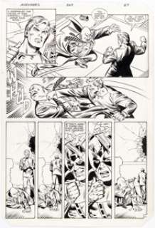 Al Milgrom and Joe Sinnott The Avengers #229 Hank Pym Story Page 21 Original Art (Marvel, 1983). | Heritage