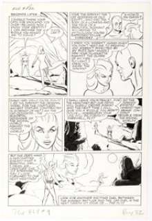 John Giunta Adventures of the Fly #9 Cat-Girl Story Page 8 Original Art (Archie/Archie Adventure Series, 1960). | Heritage