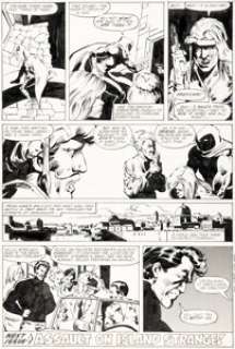 Bill Sienkiewicz and Steve Mitchell Moon Knight #18 Story Page 22 Original Art (Marvel, 1982). | Heritage