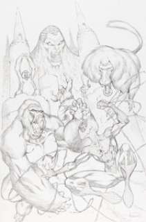 Alé Garza Marvel Adventures Spider-Man #20 Cover Original Art (Marvel, 2012).