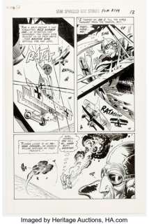 Joe Kubert Star Spangled War Stories #149 Enemy Ace Story Page 12 Original Art (DC, 1970). | Heritage