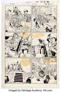 Michael Golden and John Beatty The ’Nam #10 Story Page 6 Original Art (Marvel, 1987). | Heritage