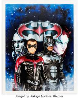 David Voigt Cinefantastique V29#1 July-1997 Cover Batman and Robin Original Art (Frederick S. Clarke, 1997). | Heritage