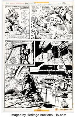 John Buscema and Sam Grainger Fantastic Four Annual #11 Story Page 24 Original Art (Marvel, 1976). | Heritage
