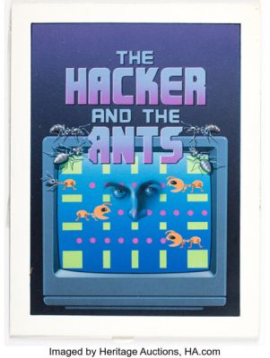 Paul E. Stinson The Hacker and the Ants Preliminary Cover Illustration Original Art (1993). | Heritage