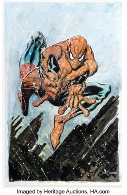Gary Shipman - Spider-Man Illustration Original Art (undated).