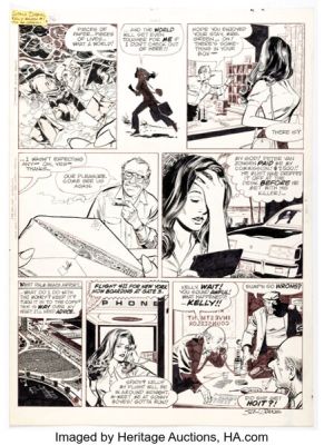 Stan Drake Kelly Green #1 "The Go Between" Story Page 36 Original Art (Dargaud International Publishing, 1982). | Heritage