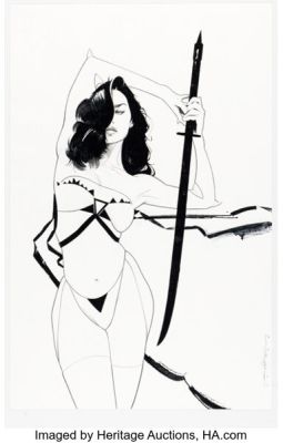 Jeff Dekal Penthouse Comics #6 Cover Illustration Original Art (Penthouse, 2024-25). | Heritage