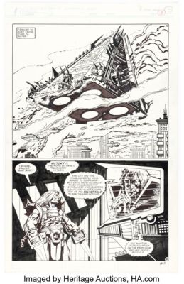Tom Sutton and Steve Erwin GrimJack #20 Story Page 3 Original Art (First, 1986). | Heritage