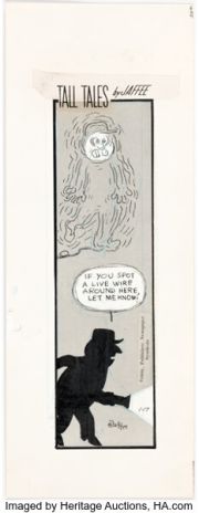 Al Jaffee Tall Tales Daily Comic Strip Original Art dated 1-17-64 (Publishers Newspaper Syndicate, 1964). | Heritage