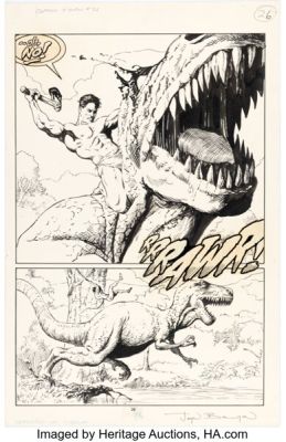 John Bolton Classic X-Men #21 Back-Up Story Page 6 Original Art (Marvel, 1988). | Heritage