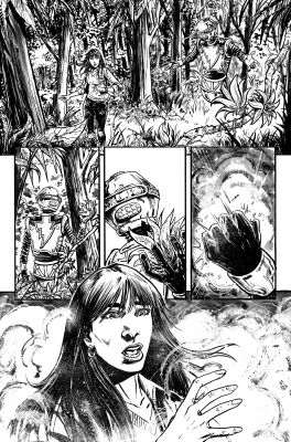 Gavin Smith | Gavin Smith - Mighty Morphin Power Rangers: Zord Quest #1, Page 22 | Modern Mythology Comic Art