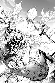 Francesco Manna - Ultraman X Avengers #1 Cover