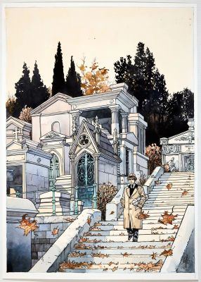 GRIFFO - La Main... - Lot 123 - GRIFFO - La Main du diable, illustration à l‘encre...