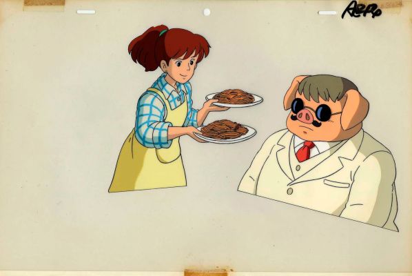 Porco Rosso (紅の豚) Hayao... | Porco Rosso (紅の豚) Hayao Miyazaki (宮崎 駿) Fio Piccolo... | Aibo Art Auction