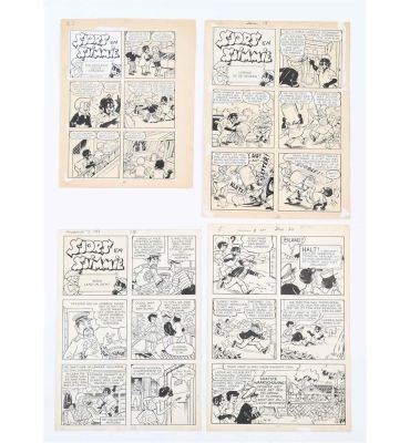 Lot 1015 - PIËT, FRANS (1905-1997) SJORS EN SJIMMIE. DE GEHEIMZINNIGE DUIKBOOT | Zwiggelaar Auctions