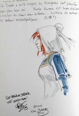 LAPEYRE Guillaume Les... - Lot 294 - LAPEYRE Guillaume Les contes du Korrigan Belle dédicace...