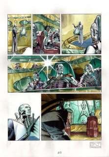 P. Evangelisti - Termite Bianca #1 - 4x tavole originali "Dagli Abissi" - Page volante - (2004) | Catawiki