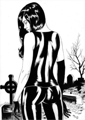 Death of the Endless Illustration by Marc Holanda | Raremarq (Buy It Now)