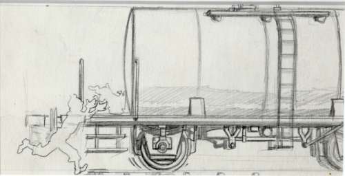 Hergé  (Studios) | Tintin et Milou, illustration Ã  la mine de plomb … | Banque Dessinée