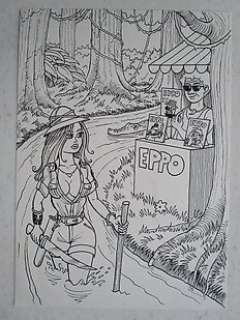 Kim Duchateau - originele cover voor EPPO - Esther Verkest - Loose page