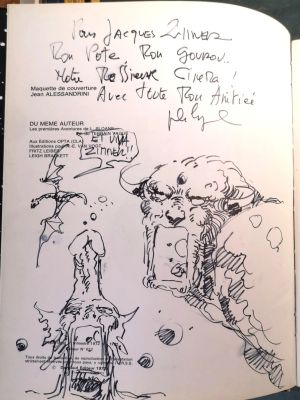 * Druillet - Dédicace... | Lot 544 - * Druillet - Dédicace : Les 6 voyages de Lone Sloane.... | Tessier Sarrou