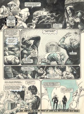 Carlos Ezquerra | Strontium Dog Starlord #22 Page #20 by Carlos Ezquerra | Panel Gallery