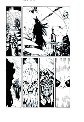 NEW* Legion of Superheroes Issue 3 p14 by Ryan Sook! Inks over BL Great Mordru | eBay US