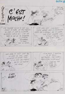 Jannin | Germain et nous, planche au feutre publiée dans l… | Banque Dessinée