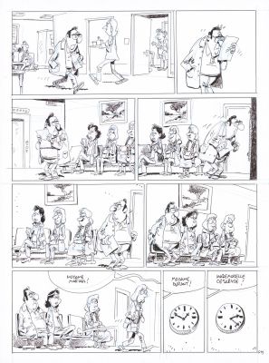 Philippe Bercovici... | Lot 14 - Philippe BERCOVICI (né en 1963) Les femmes en blanc Encre... | Tessier Sarrou