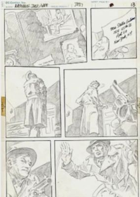 Nathaniel Dusk original art by Gene Colan | eBay US (Buy It Now)