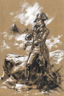 Lemercier, Gwendal - Dessin original - Bonaparte, campagne d’égypte - (2019) | Catawiki