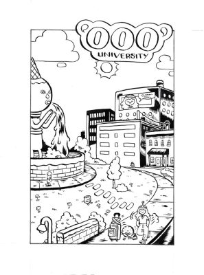 Caroline Cash | Adventure Time: The Bubbline College Special #1 - 000 University | Athenaeum Comic Art