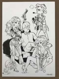 Cirovic, Slavisa - Dessin original - Hommages | Catawiki