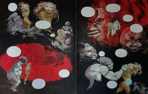 Hariti T3 - Planches originales (p.20 + p.21) - Toutes les sèves de l’aurore - (2004) | Catawiki