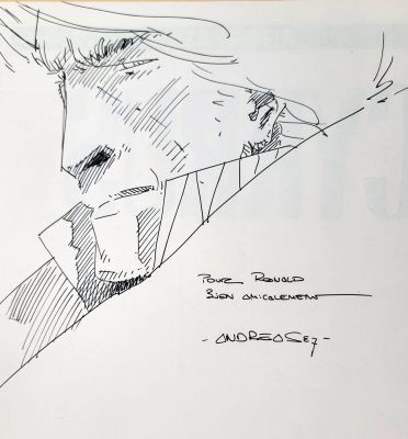 Andreas Cyrrus Rare... | Lot 12 - ANDREAS Cyrrus Rare double dédicace sur l’album en... | Vermot et Associés