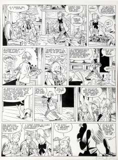 Le Gall | Spirou et Fantasio, planche n°5 Ã  l’encre de Chi… | Banque Dessinée